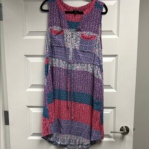 Torrid Multicolor Sleeveless Dress